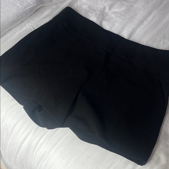 Alice + Olivia Black High Waist Shorts - Picture 1 of 4